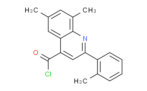 MCC79478 | 1160254-89-6 | 6,8-Dimethyl-2-(2-methylphenyl)quinoline-4-carbonyl chloride