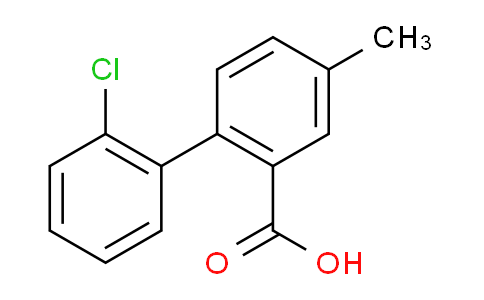 1261928-56-6 | 2-(2-chlorophenyl)-5-methylbenzoic Acid