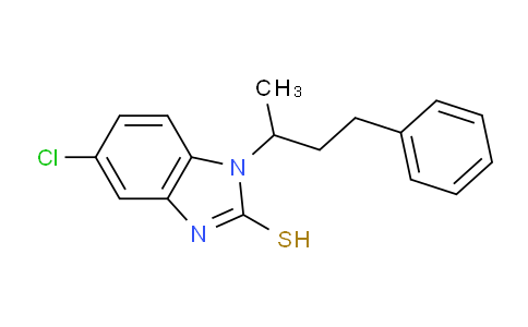 442644-30-6 | 5-Chloro-1-(1-methyl-3-phenylpropyl)-1H-benzimidazole-2-thiol