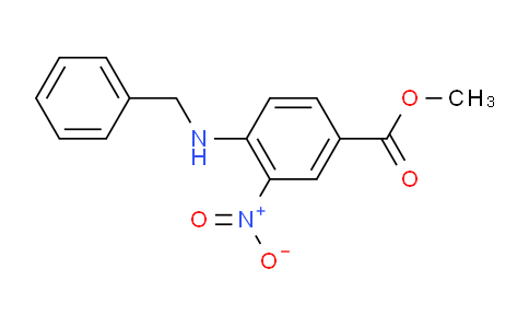 CAS No. 68502-46-5, Methyl 4-(benzylamino)-3-nitrobenzoate
