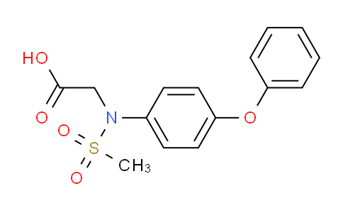 MCD15319 | 311785-68-9 | N-(甲基磺酰基)-N-(4-苯氧基苯基)甘氨酸
