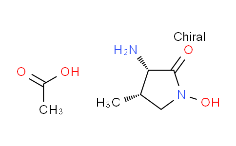 130931-66-7 | cis-3-Amino-1-hydroxy-4-methyl-2-pyrrolidinone Acetate