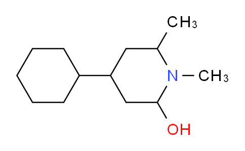 2060021-58-9 | 4-Cyclohexyl-1,6-dimethylpiperidin-2-ol
