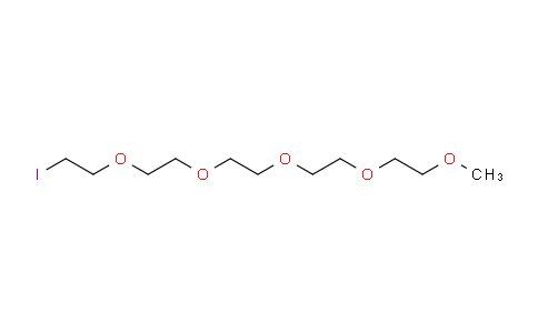 CAS No. 104518-24-3, 2,5,8,11,14-Pentaoxahexadecane, 16-iodo-
