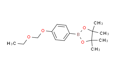 CAS No. 2246705-65-5, 2-(4-(Ethoxymethoxy)phenyl)-4,4,5,5-tetramethyl-1,3,2-dioxaborolane