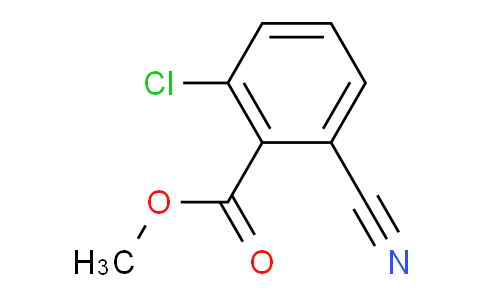 58331-95-6 | Benzoic acid, 2-chloro-6-cyano-, methyl ester