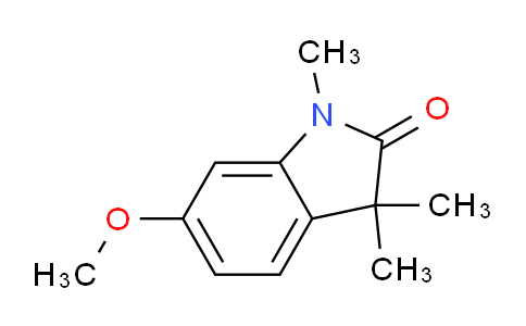 187679-55-6 | 2H-Indol-2-one, 1,3-dihydro-6-methoxy-1,3,3-trimethyl-
