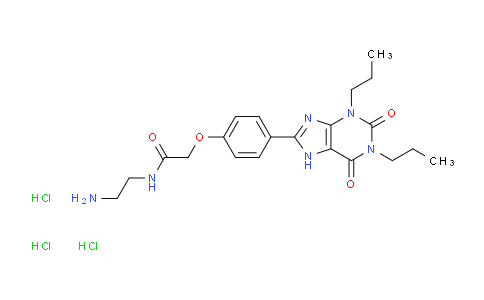 2459963-12-1 | N-(2-Aminoethyl)-2-(4-(2,6-dioxo-1,3-dipropyl-2,3,6,7-tetrahydro-1H-purin-8-yl)phenoxy)acetamide trihydrochloride