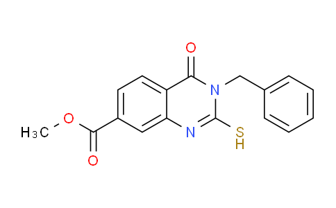 310448-89-6 | methyl 3-benzyl-4-oxo-2-sulfanyl-3,4-dihydroquinazoline-7-carboxylate