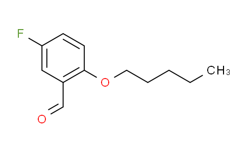 DYD76740 | 1096331-34-8 | 5-Fluoro-2-(pentyloxy)benzaldehyde