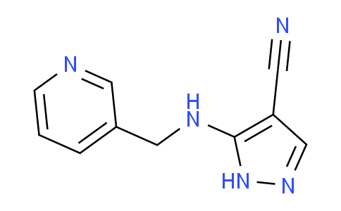 1026783-37-8 | 1H-Pyrazole-4-carbonitrile, 5-[(3-pyridinylmethyl)amino]-