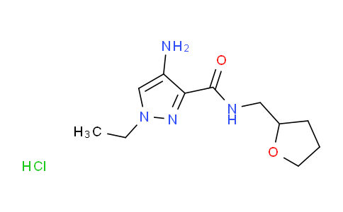 1197230-39-9 | 4-Amino-1-ethyl-N-(tetrahydrofuran-2-ylmethyl)-1H-pyrazole-3-carboxamide hydrochloride