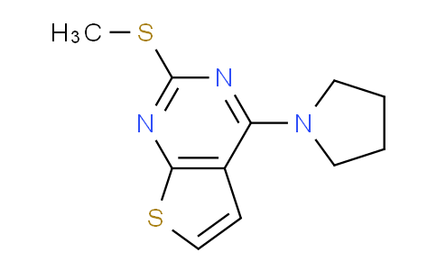 MCE12126 | 383146-89-2 | 2-(甲硫基)-4-(1-吡咯烷基)噻吩并[2,3-d]嘧啶