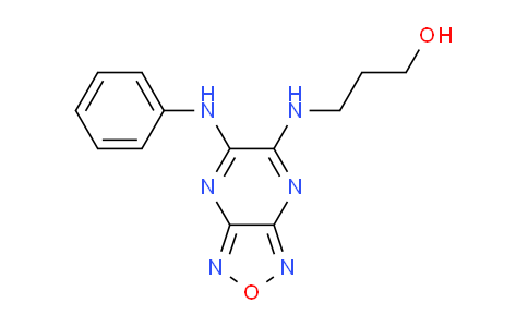 382152-03-6 | 3-(6-Phenylamino-[1,2,5]oxadiazolo[3,4-b]pyrazin-5-ylamino)-propan-1-ol