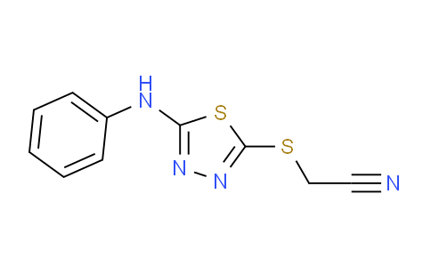 MCE30286 | 327078-69-3 | 2-{[5-(phenylamino)-1,3,4-thiadiazol-2-yl]sulfanyl}acetonitrile