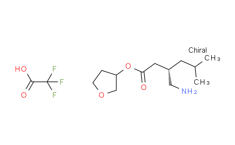 MCE36134 | 1955485-27-4 | Oxolan-3-yl (3S)-3-(aminomethyl)-5-methylhexanoate; trifluoroacetic acid