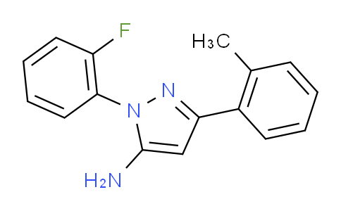 MCE51756 | 618098-42-3 | 1-(2-fluorophenyl)-3-(2-methylphenyl)-1h-pyrazol-5-amine