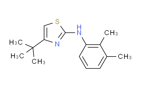 412008-21-0 | 2-Thiazolamine, 4-(1,1-dimethylethyl)-N-(2,3-dimethylphenyl)-