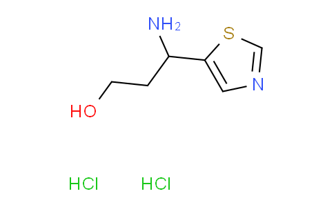 2126163-23-1 | 3-氨基-3-(噻唑-5-基)丙-1-醇二盐酸盐