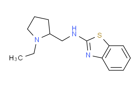 923711-24-4 | N-[(1-ethylpyrrolidin-2-yl)methyl]-1,3-benzothiazol-2-amine