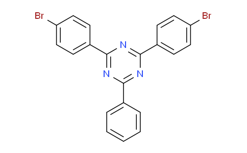 137726-53-5 | 1,3,5-Triazine, 2,4-bis(4-bromophenyl)-6-phenyl-
