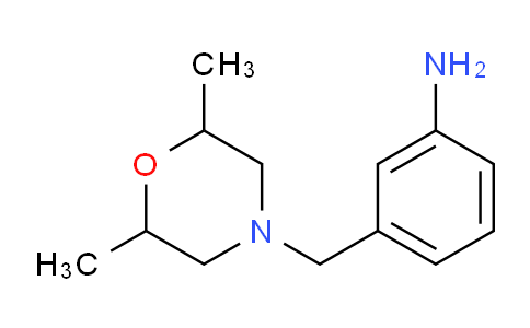1016493-94-9 | 3-(2,6-dimethylmorpholin-4-yl)methylaniline