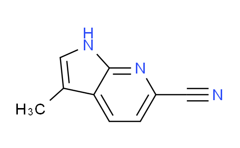 1638763-28-6 | 3-methyl-1H-pyrrolo[2,3-b]pyridine-6-carbonitrile