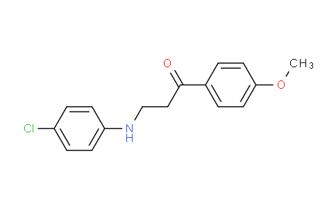 MCE62219 | 95886-08-1 | 1-プロパノン、3-[(4-クロロフェニル)アミノ]-1-(4-メトキシフェニル)-