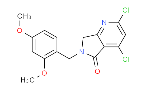 1808171-04-1 | 2,4-Dichloro-6-(2,4-dimethoxybenzyl)-6,7-dihydro-5H-pyrrolo[3,4-b]pyridin-5-one