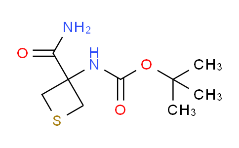 MCE65861 | 2002183-97-1 | tert-butyl N-(3-carbamoylthietan-3-yl)carbamate