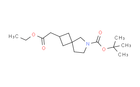 DYE65979 | 203662-33-3 | tert-butyl 2-(2-ethoxy-2-oxoethyl)-6-azaspiro[3.4]octane-6-carboxylate