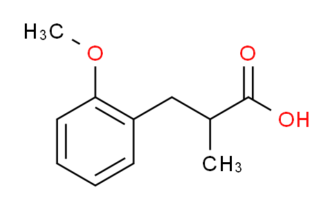 52427-12-0 | 3-(2-methoxyphenyl)-2-methylpropanoic Acid