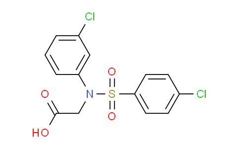 MCE85764 | 532430-58-3 | N-(3-氯苯基)-N-(4-氯苯基)磺酰基甘氨酸