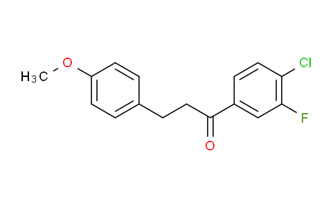 MCE99344 | 898775-94-5 | 1-(4-クロロ-3-フルオロフェニル)-3-(4-メトキシフェニル)プロパン-1-オン