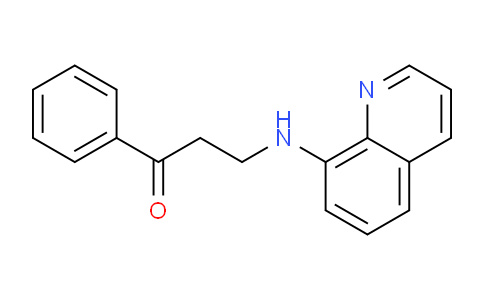 62365-94-0 | 1-Phenyl-3-(quinolin-8-ylamino)propan-1-one