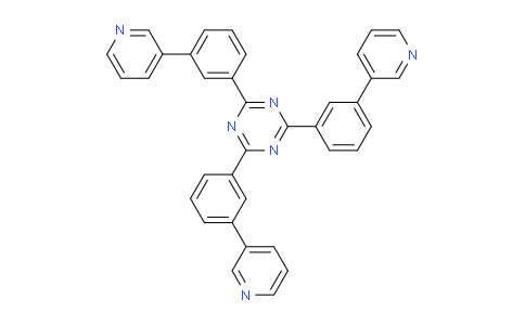 CAS No. 939430-26-9, 2,4,6-Tris(3-(pyridin-3-yl)phenyl)-1,3,5-triazine