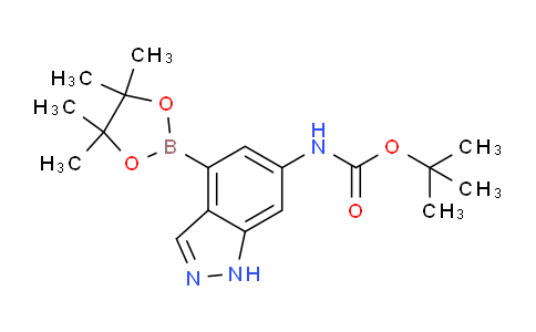 MCF15346 | 1549642-67-2 | N-[4-(四甲基-1,3,2-二氧杂硼杂环戊烷-2-基)-1H-吲唑-6-基]氨基甲酸叔丁酯
