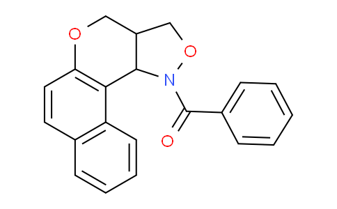 CAS No. 317833-15-1, 3A,11C-DIHYDRO-3H-BENZO[5,6]CHROMENO[4,3-C]ISOXAZOL-1(4H)-YL(PHENYL)METHANONE