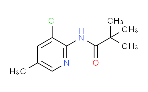 2635937-56-1 | Propanamide, N-​(3-​chloro-​5-​methyl-​2-​pyridinyl)​-​2,​2-​dimethyl-