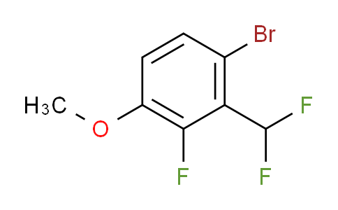 DYF41453 | 2092668-52-3 | 1-Bromo-2-(difluoromethyl)-3-fluoro-4-methoxy-benzene