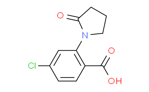 869464-85-7 | 4-氯-2-(2-氧代吡咯烷-1-基)苯甲酸