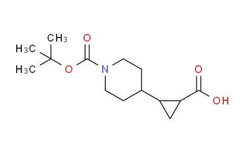 MCF63272 | 1781383-08-1 | 2-(1-叔丁氧羰基-4-哌啶基)环丙烷甲酸