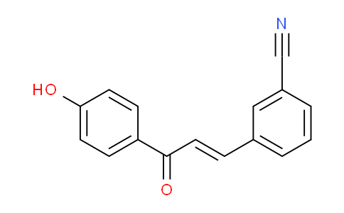 CAS No. 94064-77-4, 3-(3-(4-Hydroxyphenyl)-3-oxoprop-1-en-1-yl)benzonitrile