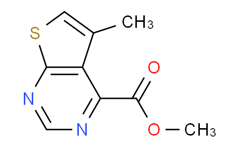 DYF68616 | 2306272-41-1 | methyl 5-methylthieno[2,3-d]pyrimidine-4-carboxylate