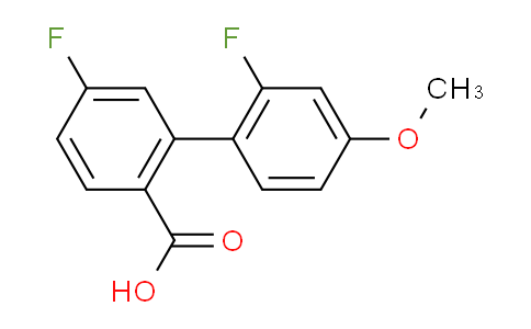 1183009-21-3 | 4-fluoro-2-(2-fluoro-4-methoxyphenyl)benzoic acid