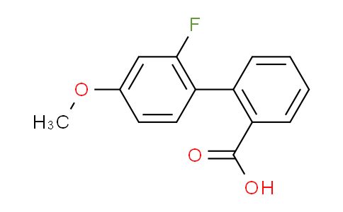 1184363-23-2 | 2-(2-fluoro-4-methoxyphenyl)benzoic acid