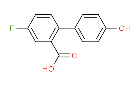 1181639-48-4 | 5-fluoro-2-(4-hydroxyphenyl)benzoic Acid