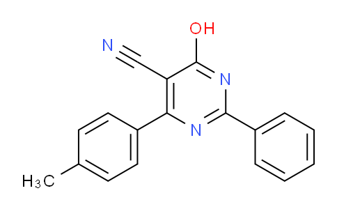 MCG10821 | 477853-90-0 | 4-hydroxy-6-(4-methylphenyl)-2-phenylpyrimidine-5-carbonitrile