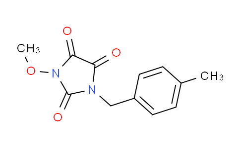 320422-97-7 | 1-methoxy-3-[(4-methylphenyl)methyl]imidazolidine-2,4,5-trione