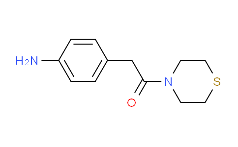 1042798-09-3 | 2-(4-aminophenyl)-1-(thiomorpholin-4-yl)ethan-1-one